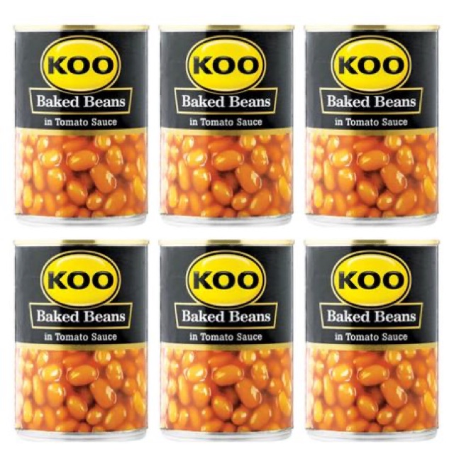Koo Baked Beans in Tomato Sauce 410g x 6