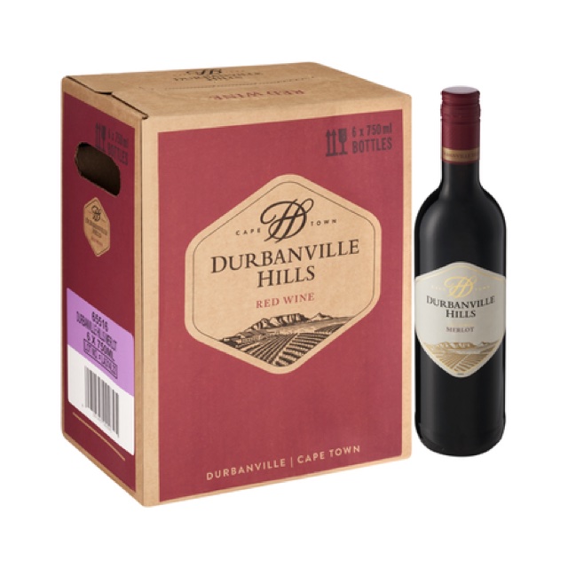 Durbanville Hills Merlot 750ml x 6