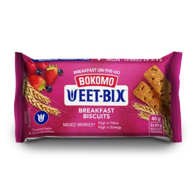 Weet-Bix Breakfast Biscuits Mixed Berries 200g
